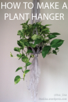 plant hanger DIY