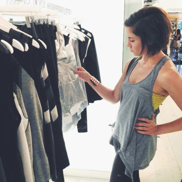 lifestyle blogger Lisa Loperfido eyes the Nesh NYC sporty chic apparel at Fred Segal Melrose | itsaLisa.com